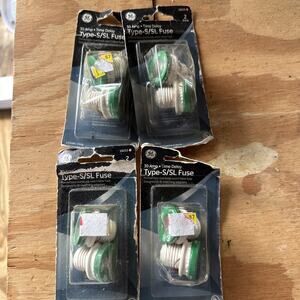 GE 30 Amp Time Delay Type S/SL Fuse 2 Pack Lot Of 4